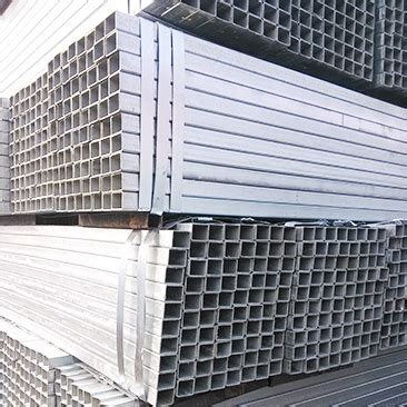 Hot Dipped Galvanized Square And Rectangular Steel Tube At Best Price