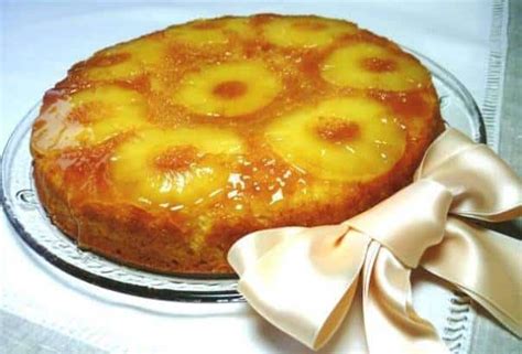 Bolo De Abacaxi Caramelizado