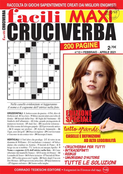 Facili Cruciverba Maxi N Sprea Editori