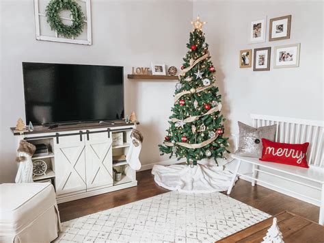 Holiday Decor Living Room Tour - Meshko Moments