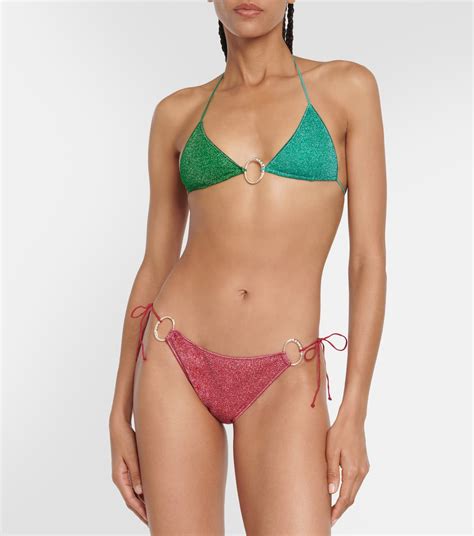 Lumiere O Gem Bikini Set In Multicoloured Oseree Mytheresa