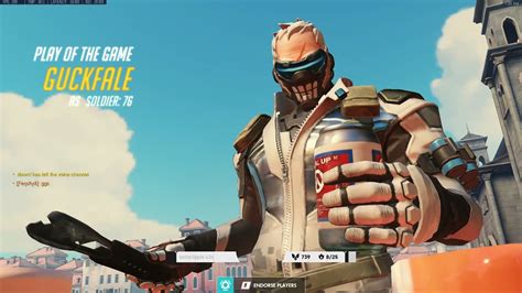 Gale Nano Soldier 76 God Potg [ Overwatch Season 35 ] Youtube