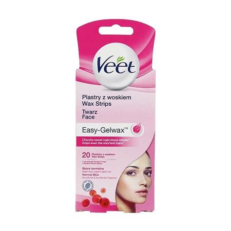 Воскові смужки для депіляції Veet Professional для нормальної шкіри ...