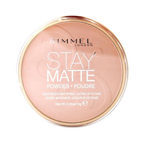 Rimmel London Stay Matte Long Lasting Pressed Powder Pink Blossom 002