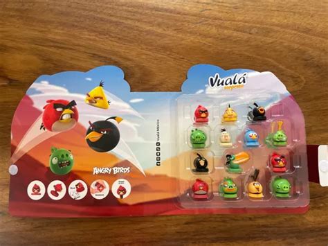 Coleccionador Vual Angry Birds Color Figuras Incluidas P Mercadolibre