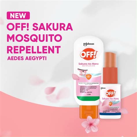 Off Sakura No Hana Mosquito Repellent Lotion 50ml Lazada Ph