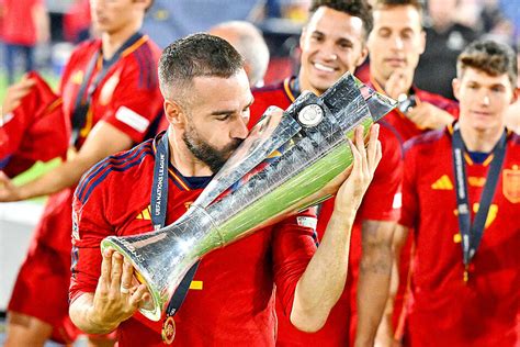 Spain Snatch Nations League Glory Taipei Times