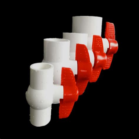 All Types Of Pvc Pipe Fittings For Plumbing Water Supply Pvc Ball Valve