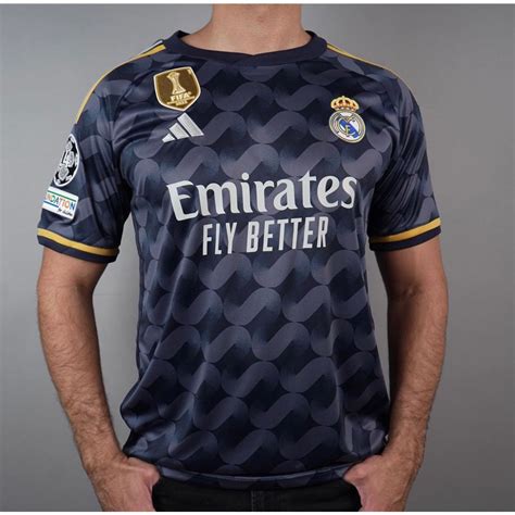 Jual Jersey Rmcf Real Madrid Away 2023 2024 Fullpatch Eropa Shopee