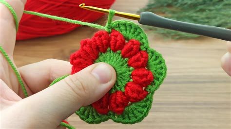 Wowtwo Color Very Easy Crochet Daisy Motif Making Crochet Knitting