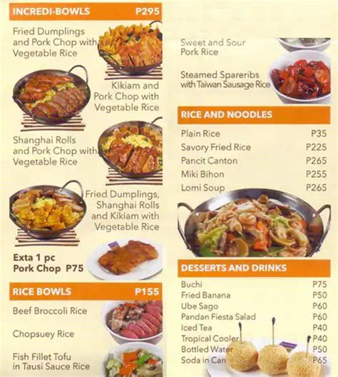 Binondo Wok By Classic Savory Menu Zomato Philippines