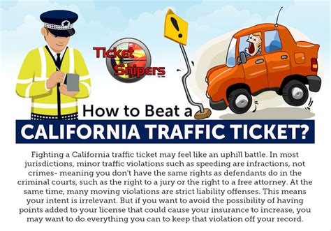 How To Beat A Traffic Ticket In California Ticket Snipers®