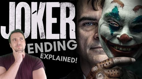 The Ending Of Joker Explained Youtube