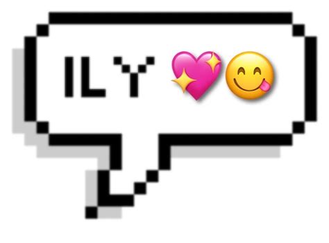 "ILY emoji speech bubble" by gtboutique | Redbubble