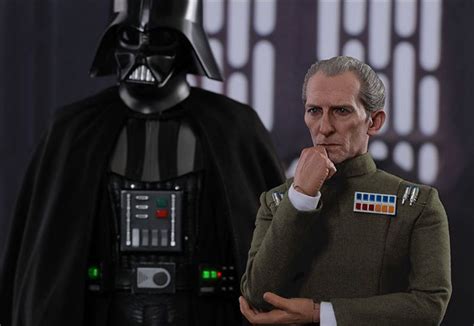 Toyhaven Hot Toys MMS Star Wars A New Hope Grand Moff Tarkin Darth Vader Collectible Set