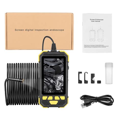 New P Dual Lens Mm Handheld Endoscope Ip Pipeline Inspection