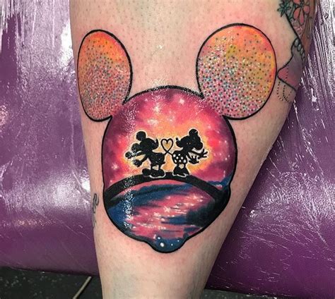 Mickey And Minnie Disney Love Tattoo Disney Tattoos Tattoos Love