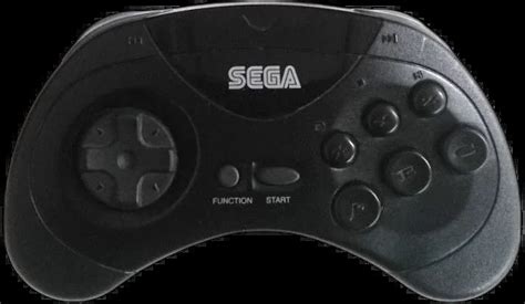 Sega Saturn Black Controller [BR] - Consolevariations