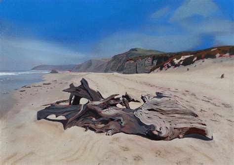 Kehoe Driftwood Painting By Jacob Lacour Saatchi Art