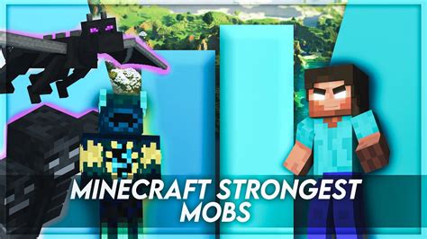 Minecraft Strongest Mobs Power Levels Youtube