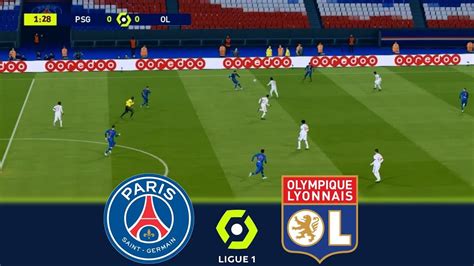 Psg Vs Lyon Ligue Full Match Youtube