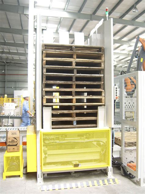 Automatic Inline Pallet Dispenser Wxtytech