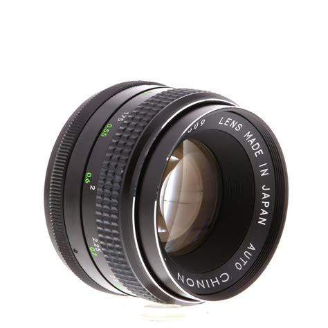 Chinon 55mm F 1 7 Auto M42 Screw Mount Manual Focus Lens {52} At Keh Camera