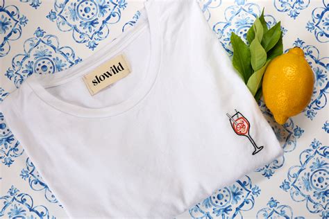 T Shirt Brodé Spritz Collection Dolce Vita Slowild