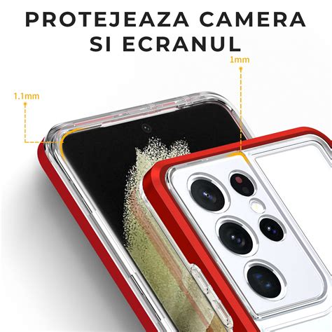 Husa Daden Clear Case Armored Pentru Samsung S Ultra Protectie