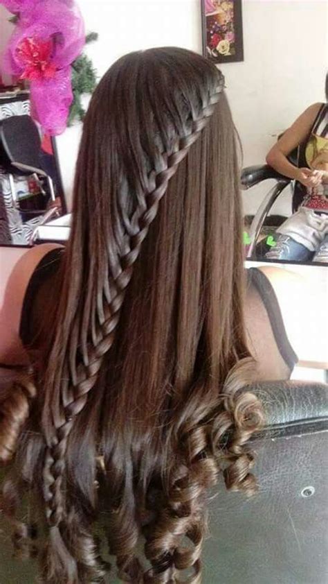 Pin De Amazing Amazing En Braids Hair Style Trenza Con Ondas