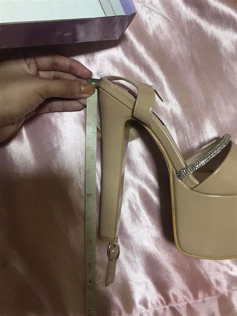 NEVER USED Nude Pageant Heels Size 36 Shoe Height 7 Inches Women S