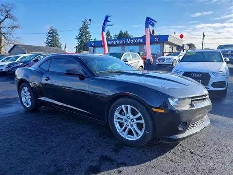 Used 2015 Chevrolet Camaro Ls Coupe 2d For Sale In Tacoma Wa Vin 2g1fa1e35f9297290