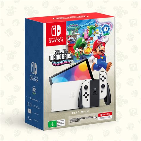 Le Bundle Nintendo Switch Oled Blanc Super Mario Bros Wonder Est