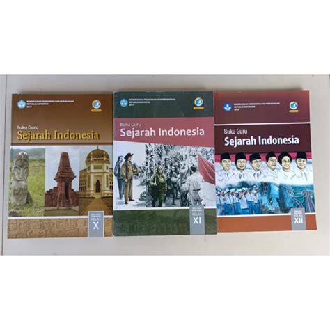 Jual ORIGINAL BUKU GURU SEJARAH INDONESIA KELAS 10 11 12 SMA SMK