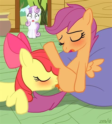 123893 Artist Zed001 Foalcon Sweetie Belle Apple Bloom Scootaloo