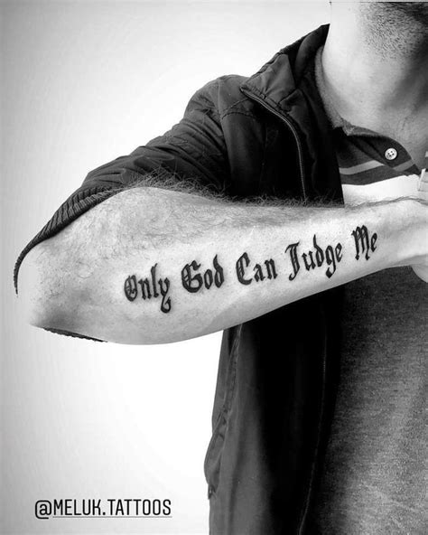 101 Best Only God Can Judge Me Tattoo Ideas You Will Love Outsons In