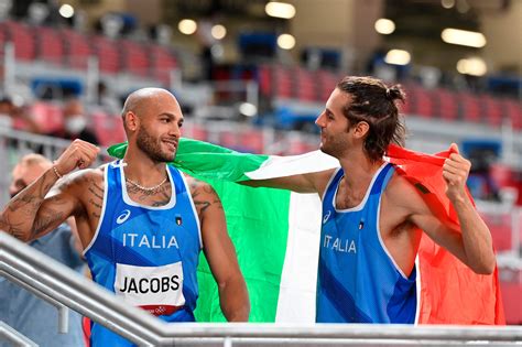 Tokyo 2020 Jacobs Tamberi L Impresa Azzurra Sulla Stampa Estera