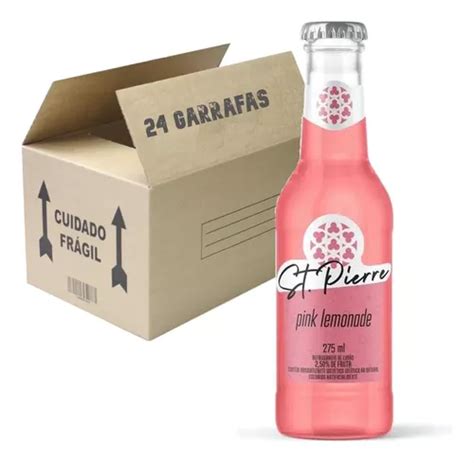 Refrigerante St Pierre Pink Lemonade Em Garrafa Mercadolivre