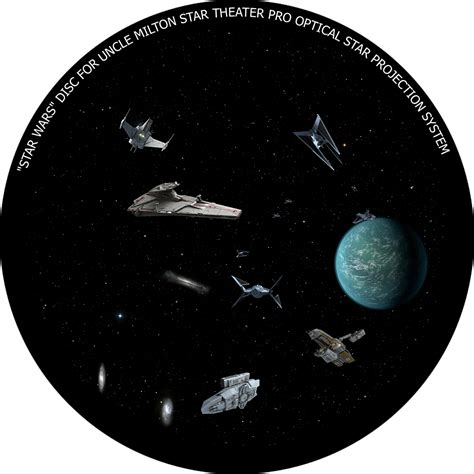 Uncle Milton Planetarium Discs Star Wars Disc For Uncle Milton Star