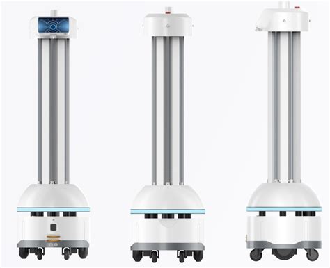 Commercial Medical Intelligent Service Robot UV Light Sterilisation