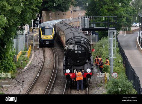 Britannia Steam Locomotive Hi Res Stock Photography And Images Alamy