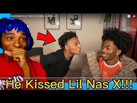 IShowSpeed Tried To Kiss Lil Nas X YouTube