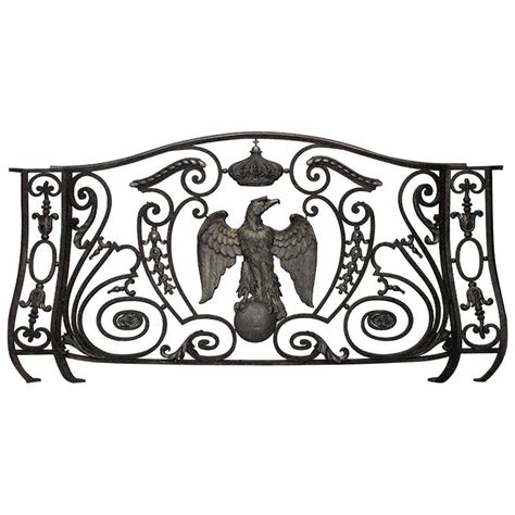 Decorative Wrought Iron Arch At 1stdibs Rod Iron Arch Wrought Iron