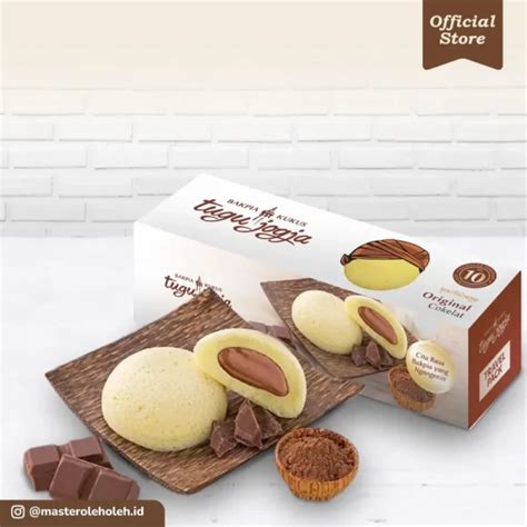 Bakpia Kukus Tugu Cokelat Original Travel Pack 300g Master Oleh Oleh