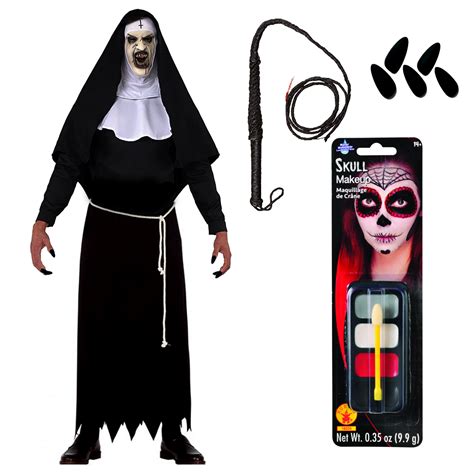 Plus Size Evil Dark Nun Halloween Costume Lg Xl 1x 2x 3x 4x 5x 6x 7x 8x