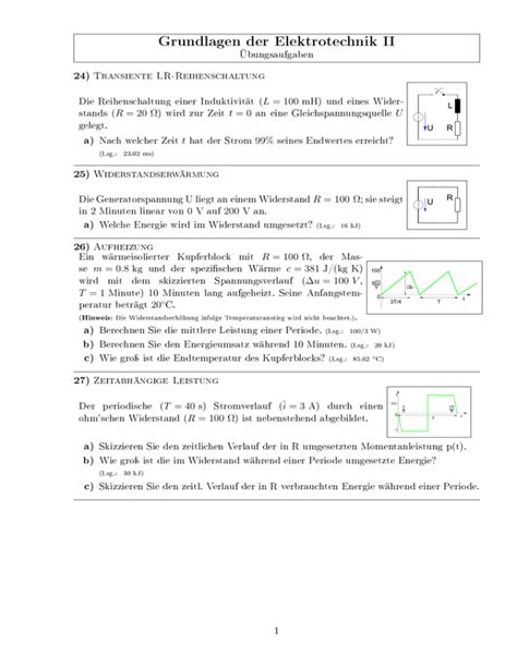 Grundlagen Der Elektrotechnik II