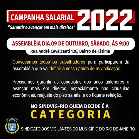 Campanha Salarial Assembl Ia Dia S Hs Sindicato Dos