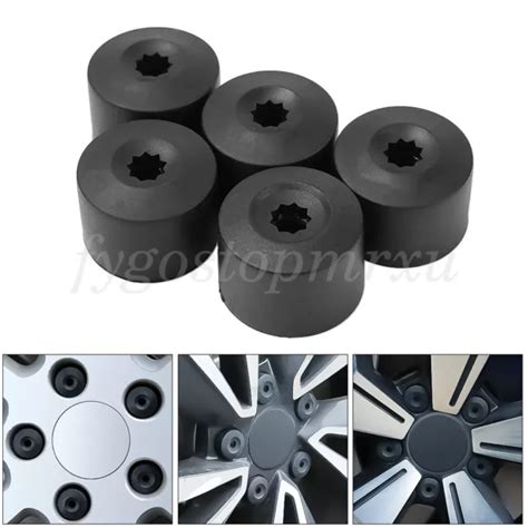 X Mm Wheel Bolt Nut Caps Covers For Volkswagen Vw Golf Bora Passat