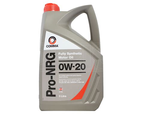 Comma Pro-NRG 0w-20 Fully Synthetic Car Engine Oil