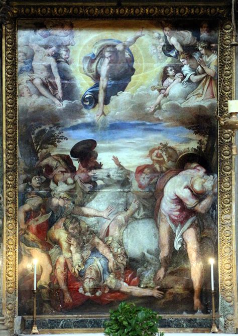 Conversion Of Saint Paul By Taddeo Zuccari San Marcello Al